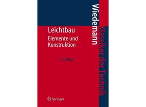 9783540336563 - Leichtbau - Johannes Wiedemann Gebunden