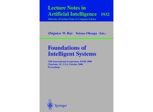 9783540410942 - Foundations of Intelligent Systems Kartoniert (TB)