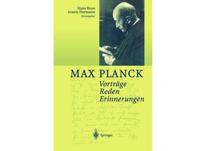 9783540412748 - Vorträge Reden Erinnerungen - Max Planck Flex Einband