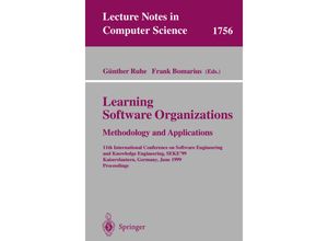 9783540414308 - Learning Software Organizations Methodology and Applications Kartoniert (TB)