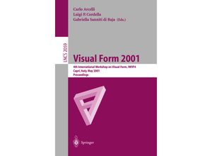 9783540421207 - Visual Form 2001 - Carlo Arcelli Luigi P Cordella Gabriella Sanniti di Baja Kartoniert (TB)