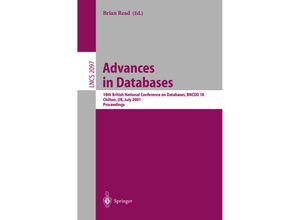 9783540422655 - Advances in Databases Kartoniert (TB)