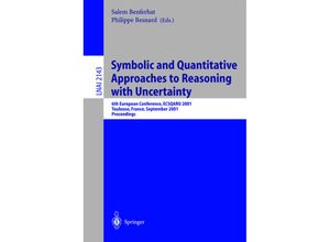 9783540424642 - Symbolic and Quantitative Approaches to Reasoning with Uncertainty Kartoniert (TB)