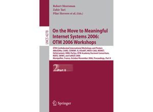 9783540482734 - On the Move to Meaningful Internet Systems 2006 OTM 2006 WorkshopsPt2 Kartoniert (TB)