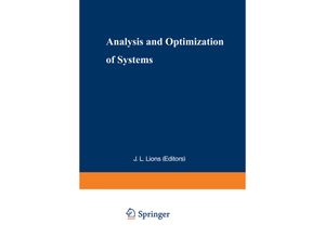 9783540526308 - Analysis and Optimization of Systems Kartoniert (TB)