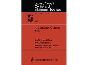 9783540526599 - System Modelling and Optimization Kartoniert (TB) 9783540526599 - System Modelling and Optimization Kartoniert (TB)
