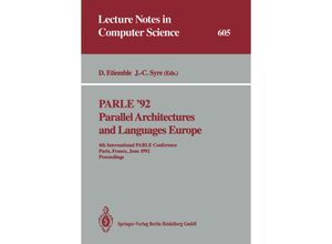 9783540555995 - PARLE 92 Parallel Architectures and Languages Europe Kartoniert (TB)