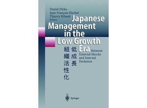 9783540640356 - Japanese Management in the Low Growth Era Gebunden