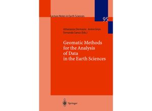 9783540674764 - Geomatic Methods for the Analysis of Data in the Earth Sciences Kartoniert (TB)