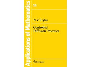 9783540709138 - Controlled Diffusion Processes - N V Krylov Kartoniert (TB)