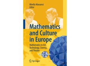 9783540719632 - Mathematics and Culture in Europe Kartoniert (TB)