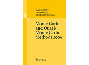 9783540744955 - Monte Carlo and Quasi-Monte Carlo Methods 2006 Kartoniert (TB)