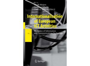 9783540771081 - Internationalisation of European ICT Activities Kartoniert (TB)