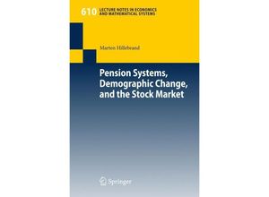 9783540779711 - Pension Systems Demographic Change and the Stock Market - Marten Hillebrand Kartoniert (TB)