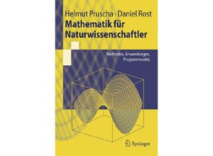 9783540797364 - Springer-Lehrbuch   Mathematik für Naturwissenschaftler - Helmut Pruscha Daniel Rost Kartoniert (TB)