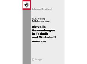 9783540853237 - Informatik aktuell   Aktuelle Anwendungen in Technik und Wirtschaft Echtzeit 2008 Kartoniert (TB)