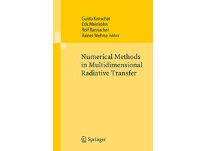 9783540853688 - Numerical Methods in Multidimensional Radiative Transfer Kartoniert (TB)