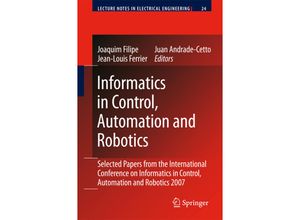 9783540856399 - Informatics in Control Automation and Robotics Kartoniert (TB)