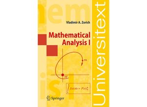 9783540874515 - Universitext   Mathematical Analysis IVol1 - V A Zorich Kartoniert (TB)