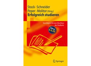 9783540888246 - Erfolgreich studieren Kartoniert (TB)