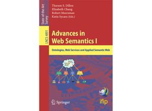 9783540897835 - Advances in Web Semantics I Kartoniert (TB)