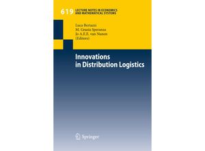 9783540929437 - Innovations in Distribution Logistics Kartoniert (TB)