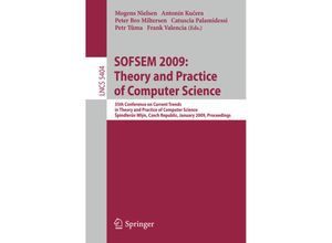 9783540958901 - SOFSEM 2009 Theory and Practice of Computer Science Kartoniert (TB)