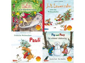 9783551030597 - Maxi-Pixi-4er-Set 94 Weihnachten mit Bilderbuchhelden (4x1 Exemplar)   Maxi-Pixi-4er-Set Bd94 Gebunden