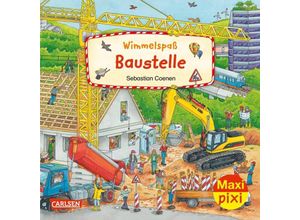 9783551033413 - Maxi Pixi 424 Wimmelspaß Baustelle - Christina Braun Kartoniert (TB)