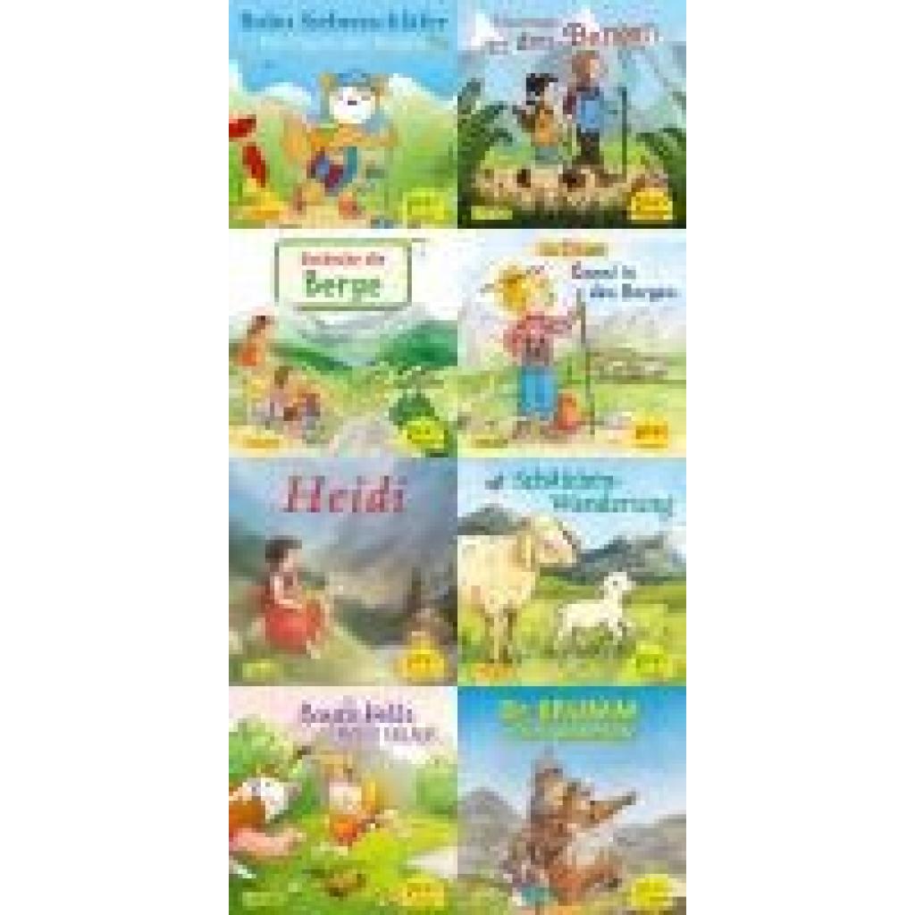 9783551038814 - diverse Pixi-8er-Set 301 Mit Pixi in den Bergen (8x1 Exemplar) 9783551038814 - diverse Pixi-8er-Set 301 Mit Pixi in den Bergen (8x1 Exemplar)