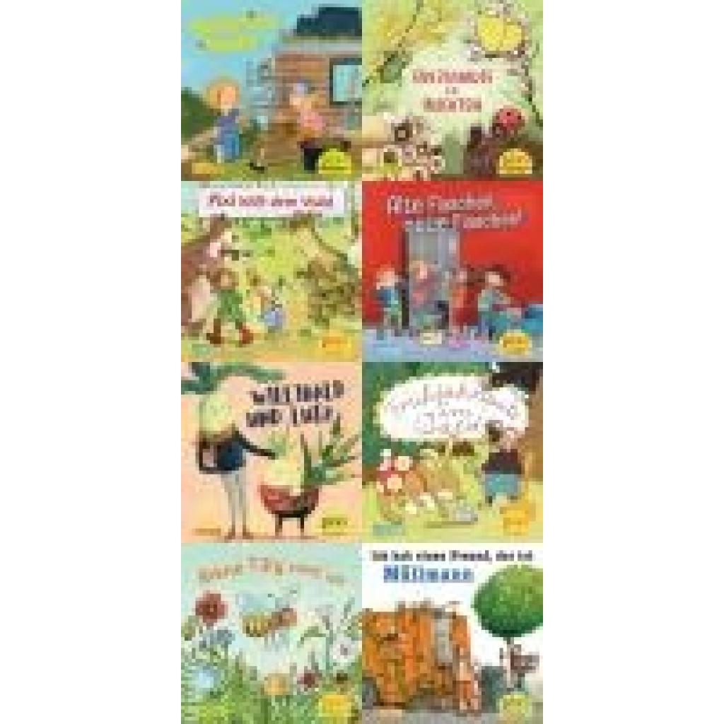 9783551038838 - Pixi-8er-Set 299 Pixi setzt sich für die Umwelt ein (8x1 Exemplar)