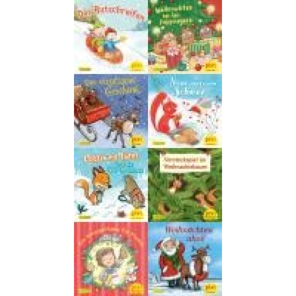 9783551038852 - Pixi-Weihnachts-8er-Set 39 Pixis Weihnachtsgeschenke (8x1 Exemplar)