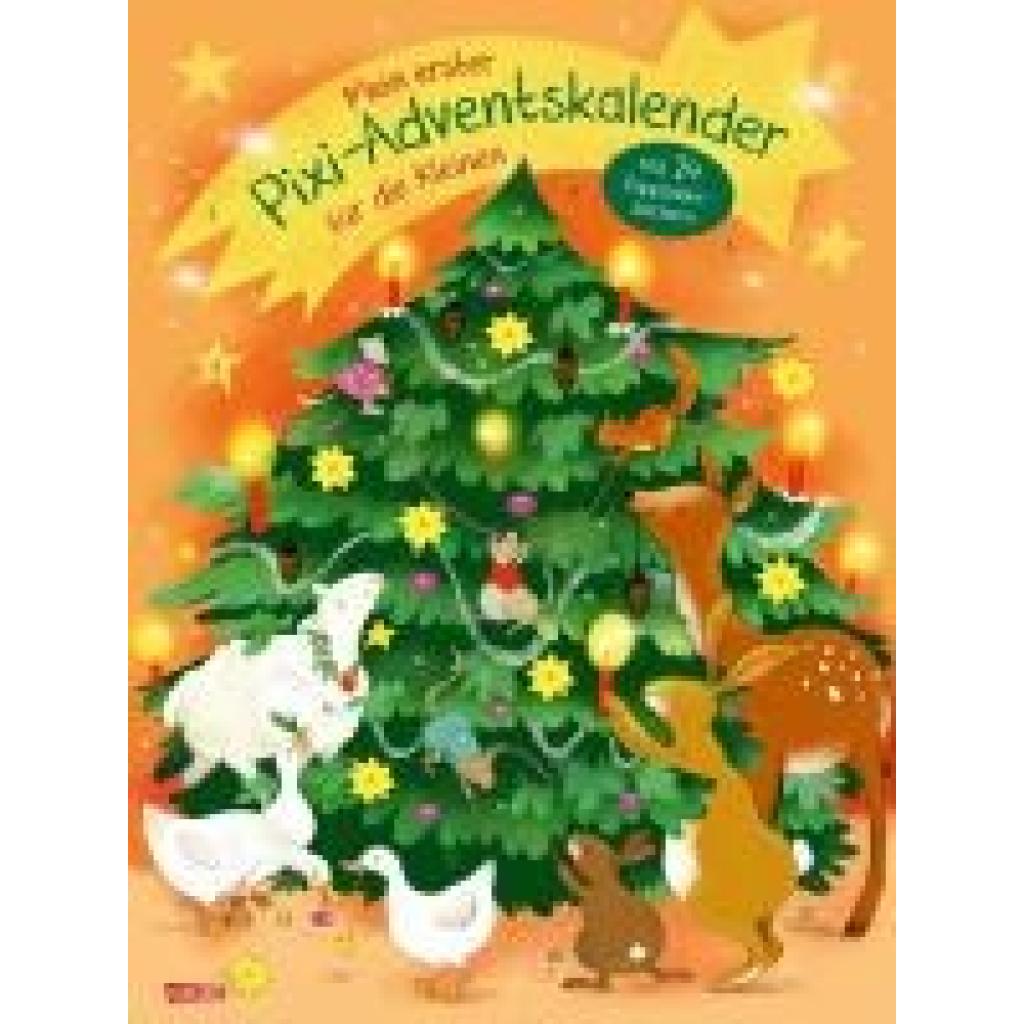 9783551056047 - Diverse Mein erster Pixi-Adventskalender für die Kleinen - mit 24 Pappbilderbüchern - 2024