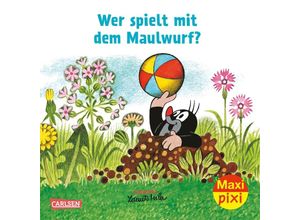 9783551059550 - Maxi Pixi 406 VE 5 Wer spielt mit dem Maulwurf? (5 Exemplare) - Hanna Sörensen Kartoniert (TB)