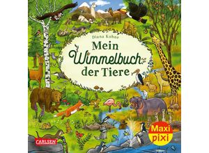 9783551059666 - Maxi Pixi 417 VE 5 Mein Wimmelbuch der Tiere (5 Exemplare) Geheftet