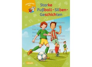 9783551066701 - LESEMAUS zum Lesenlernen Sammelbände Starke Fußball-Silben-Geschichten - Ralf Butschkow Imke Rudel Gebunden