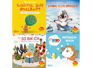 9783551077974 - Maxi-Pixi-Box 110 Bilderbücher zum Mitmachen (4x5 Exemplare) - Lappan