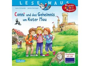 9783551080165 - Liane Schneider - GEBRAUCHT LESEMAUS 16 Conni und das Geheimnis um Kater Mau Die Bilderbuchgeschichte zum Conni-Kinofilm (16) - Preis vom 12102023 050950 h