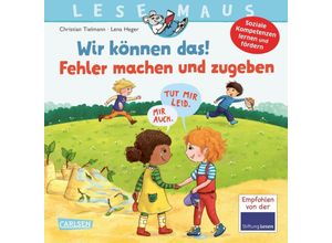 9783551080196 - LESEMAUS 134 Wir können das! Fehler machen und zugeben - Christian Tielmann Kartoniert (TB)