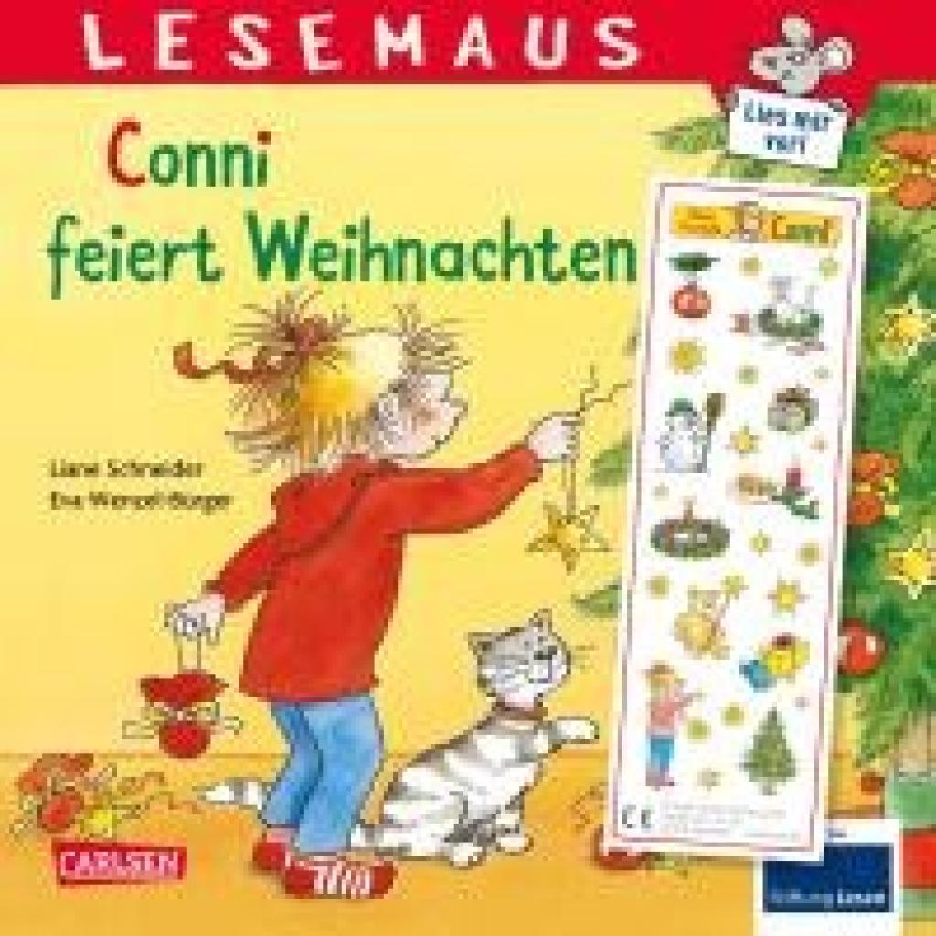 9783551081063 - Schneider Liane LESEMAUS 58 Conni feiert Weihnachten