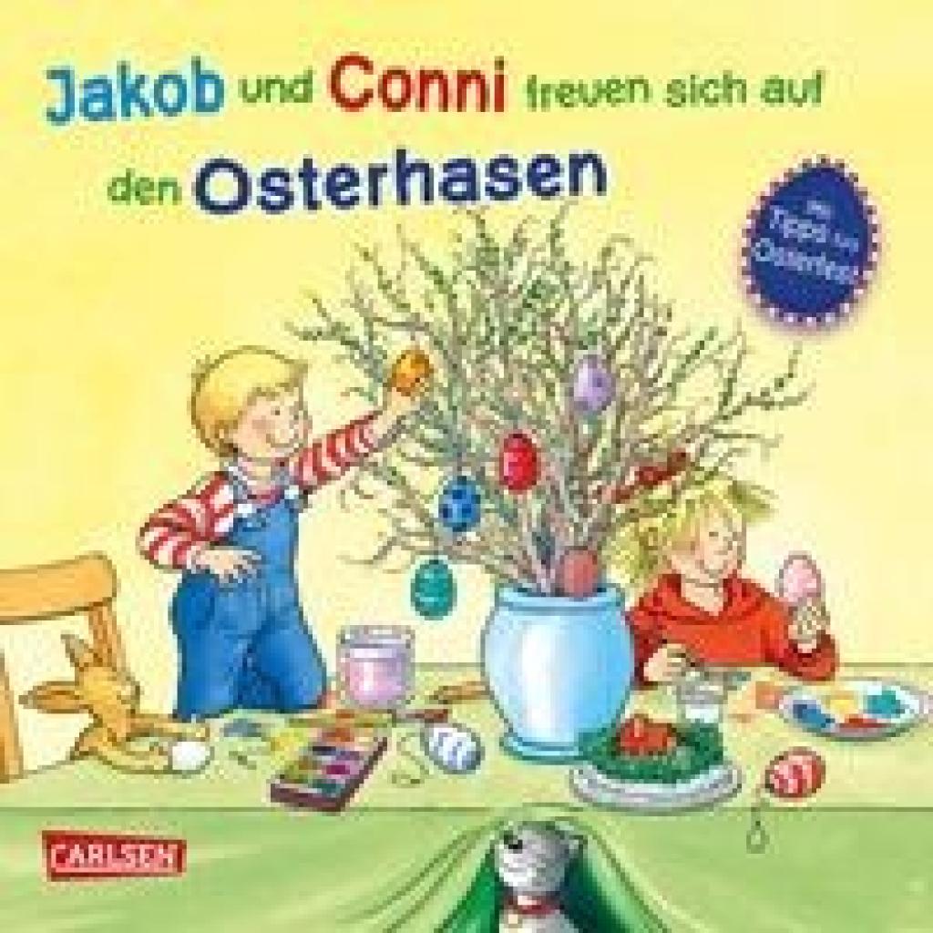 9783551170057 - Grimm Sandra Jakob und Conni freuen sich auf den Osterhasen