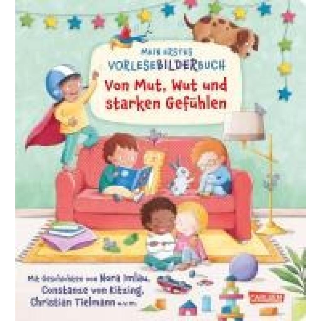 9783551172976 - Wagenhoff Anna Mein erstes Vorlese-Bilder-Buch Von Mut Wut und starken Gefühlen