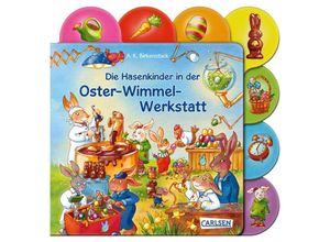 9783551173195 - Die Hasenkinder in der Oster-Wimmel-Werkstatt - Anna Karina Birkenstock Pappband