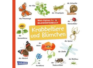 9783551173249 - Mein kleines buntes Bildwörterbuch Krabbeltiere und Blümchen Pappband