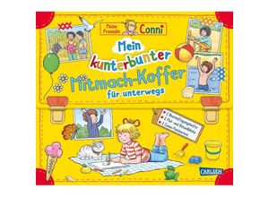 9783551182807 - Conni Gelbe Reihe (Beschäftigungsbuch) Mein kunterbunter Mitmach-Koffer für unterwegs (Buch-Set für die Ferienzeit) - Hanna Sörensen Kartoniert (TB)