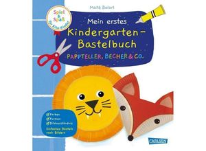 9783551189523 - Spiel+Spaß für KiTa-Kinder   Spiel+Spaß für KiTa-Kinder Mein erstes Kindergarten-Bastelbuch Pappteller Becher & Co - Maïte Balart Kartoniert (TB)