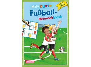 9783551189578 - Mein bunter Fußball-Mitmachblock - Cordula Thörner Kartoniert (TB)