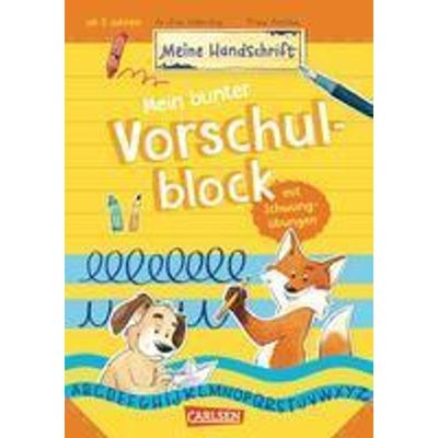 9783551189622 - Mein bunter Vorschulblock mit Schwungübungen   Meine Handschrift Bd2 - Eva Odersky Kartoniert (TB)