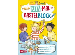 9783551191502 - Conni Gelbe Reihe (Beschäftigungsbuch) Mein Kita-Mal- und Bastelblock - Hanna Sörensen Kartoniert (TB)