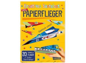 9783551191571 - Bastelset für Kinder Kreatives Bastelset Turbo-Papierflieger Kartoniert (TB)